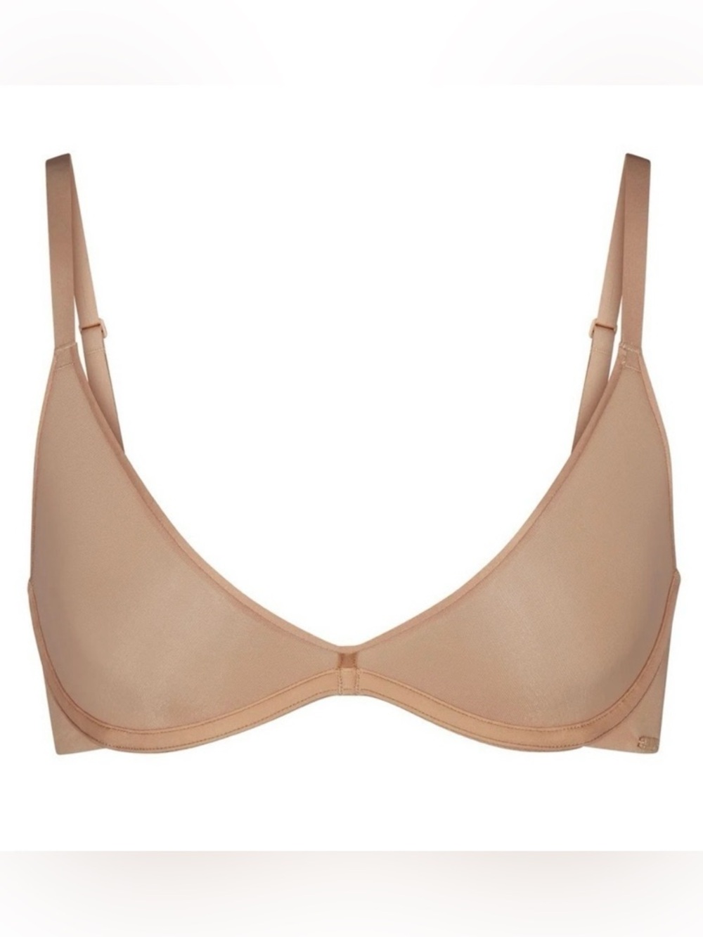 Skims weightless scoop bra in clay